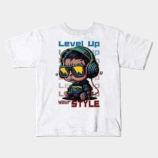 Level Up Your Style Kids T-Shirt